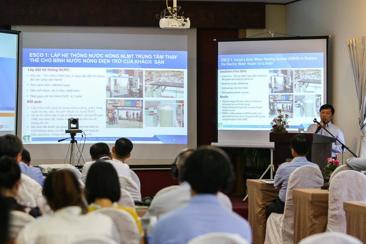 Chia sẻ kinh nghiệm phát triển mô hình ESCO tại Việt Nam