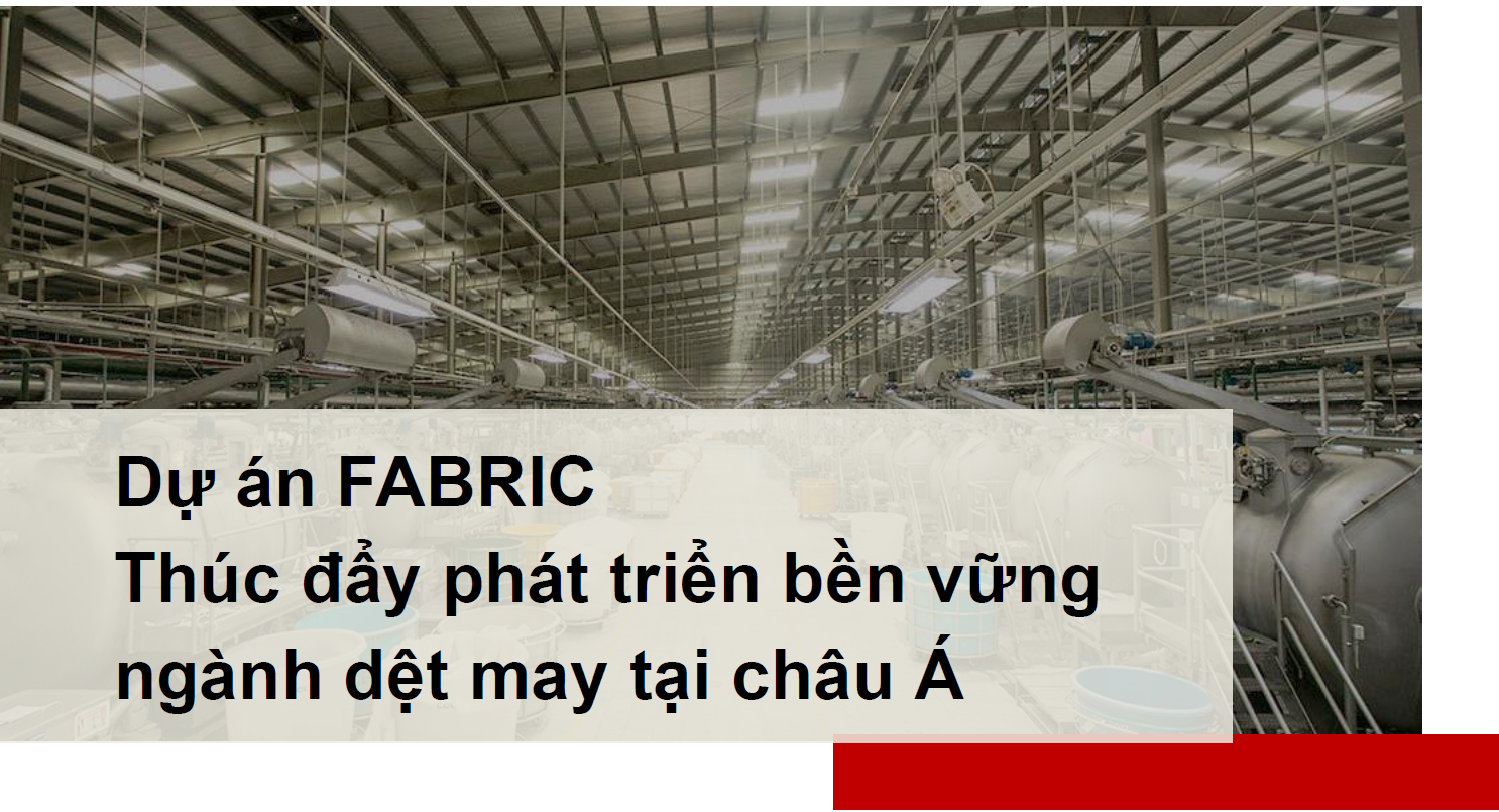 Hướng dẫn Kỹ thuật về Hiệu quả Năng lượng trong Nhà máy Dệt nhuộm